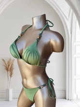 Cargar imagen en el visor de la galería, NC-0029 BRAGUITA Elsa asimétrica 💚🧡